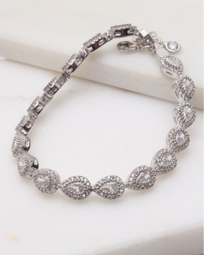 Bratara argint si cubic zirconia cod 5-49885, gr11.5