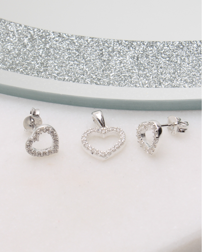 Set argint si cubic zirconia cod 3-50760, gr1.9