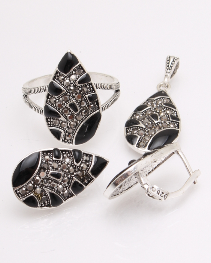 Set argint cu marcasite cod 3-27264, gr10.4