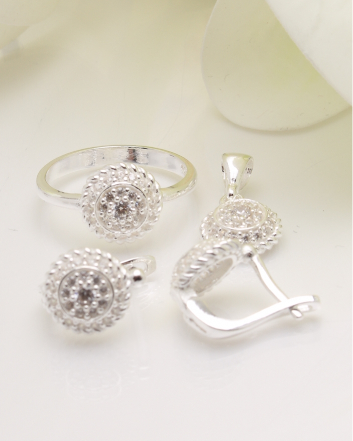 Set argint si cubic zirconia cod 3-35835, gr8