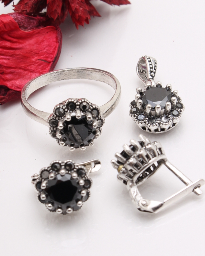 Set argint cu marcasite cod 3-41446, gr7.8