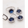 Set argint si cubic zirconia cod 3-47860, gr12.3