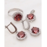 Set argint si cubic zirconia cod 3-47864, gr12.9