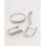 Set argint si cubic zirconia cod 3-48299, gr5.8