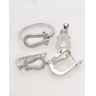 Set argint si cubic zirconia cod 3-48304, gr7