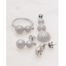 Set argint si cubic zirconia cod 3-48314, gr9.4