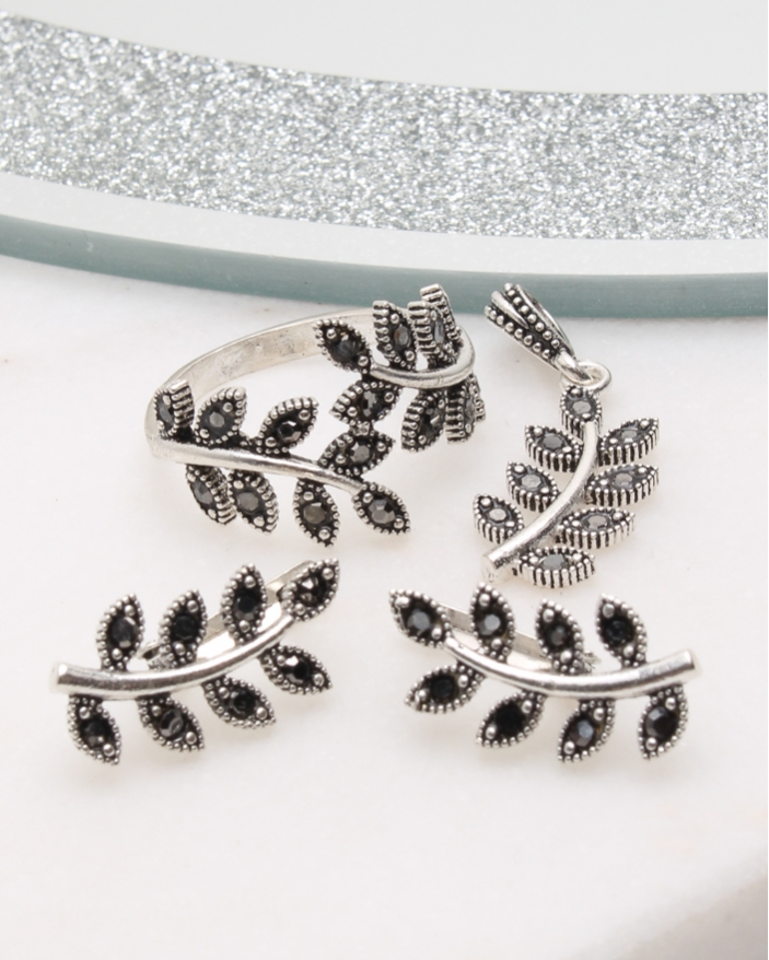 Set argint cu marcasite cod 3-50692, gr6.4